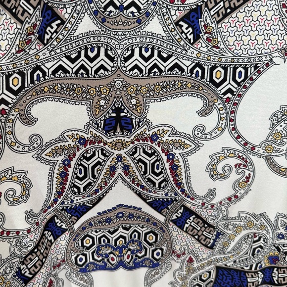 Chico’s Boho Paisley Mixed Print Sleeveless Maxi Dress Size 1 (M) - Picture 10 of 15